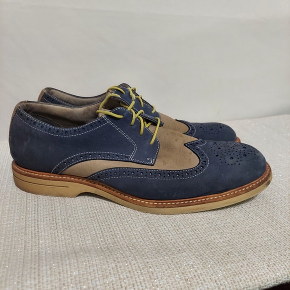 Chaussures Oxford Serry Top-Sider Gold Cup Pour Homme - Wingtip En Cuir Marron - Taille 13M - Occasion